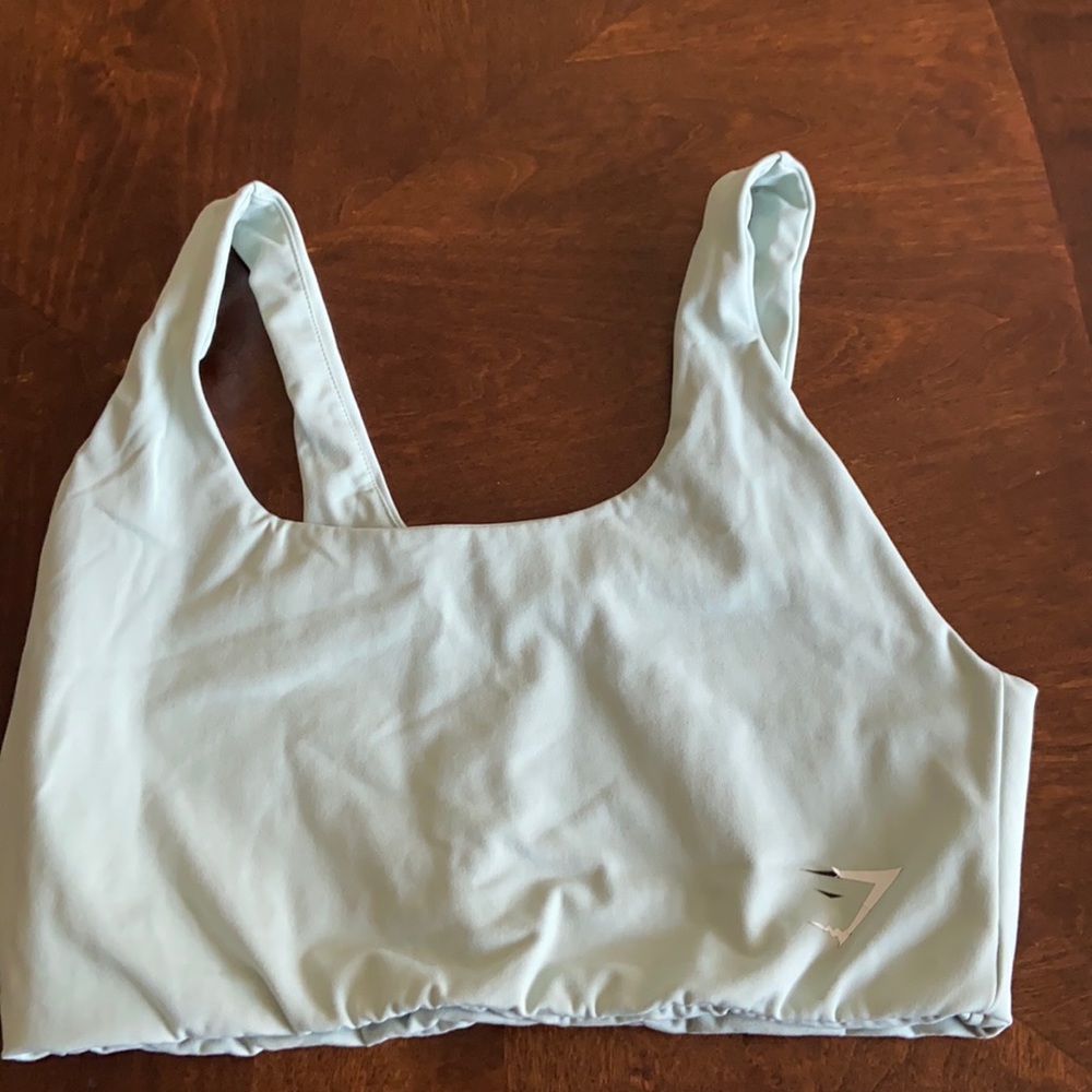 Mint Gymshark Sports Bra